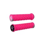 ODI MTB Vanquish D30 Lock-on Grip 135mm Pink / Grey