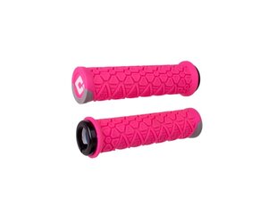 MTB Vanquish D30 Lock-on Grip 135mm Pink / Grey