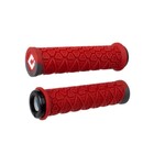 ODI MTB Vanquish D30 Lock-on Grip 135mm Red / Graphite