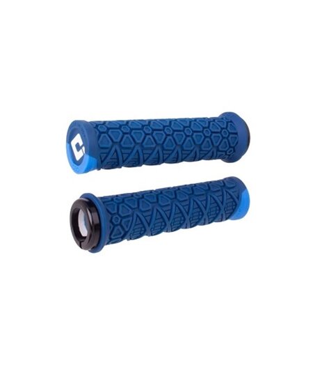 ODI MTB Vanquish D30 Lock-on Grip 135mm Husku Blue / Blue