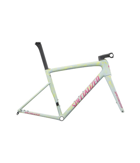 Specialized Tarmac SL8 Frameset Satin Ion Metallic / Sea Foam Strata / Rebel Pink