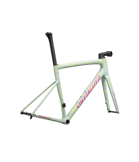 Specialized Tarmac SL8 Frameset Satin Ion Metallic / Sea Foam Strata / Rebel Pink