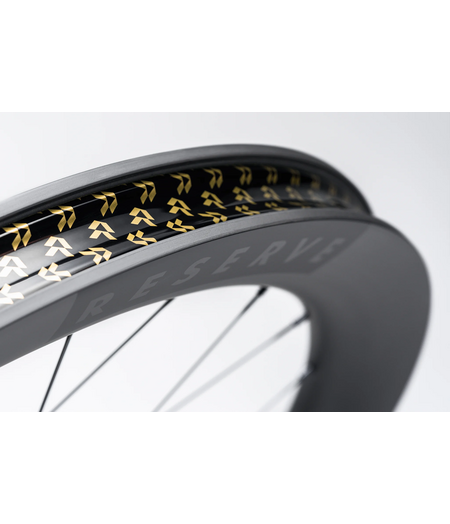 Reserve Aero Gravel Wheetset 48|53 GR w/ DT 350 CL XDr Hubs (Front 48mm - Rear 53mm depth) (Front 12x100 Rear 12x142)