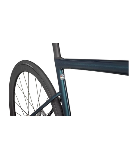 Specialized Tarmac SL8 Expert - Shimano Ultegra Di2 - Gloss Deep Lake Metallic / Green Pearl Over Seafoam