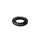 Zipp Disc Lock Ring - CenterLock w/Internal Serration, Zipp Logo Black