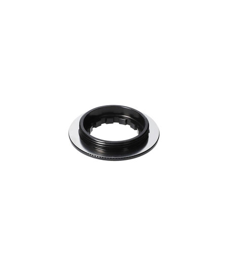 Zipp Disc Lock Ring - CenterLock w/Internal Serration, Zipp Logo Black