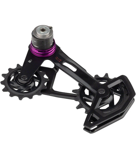 SRAM Rear Derailleur Cage Assembly Kit X0 T-Type Eagle AXS (full replacement cage assembly including outer and inner cages, damper and pulleys)