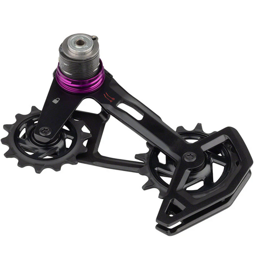 SRAM Rear Derailleur Cage Assembly Kit X0 T-Type Eagle AXS (full replacement cage assembly including outer and inner cages, damper and pulleys)