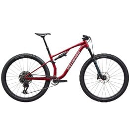 Specialized Chisel Comp Gloss Ruby Metallic / Metallic White Silver