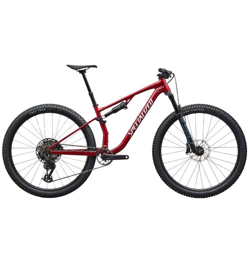 Specialized Chisel Comp Gloss Ruby Metallic / Metallic White Silver