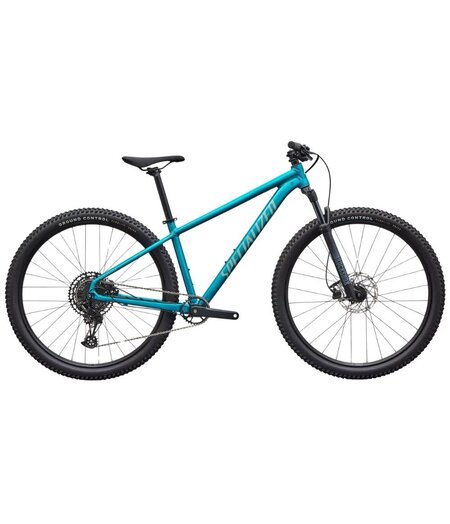 Specialized Rockhopper Comp Gloss Teal Tint Aluminum / Agave Grey