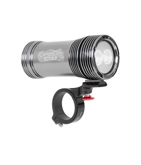 Exposure Race Mk19 Front Light Gun Metal Black - USB-C Charging