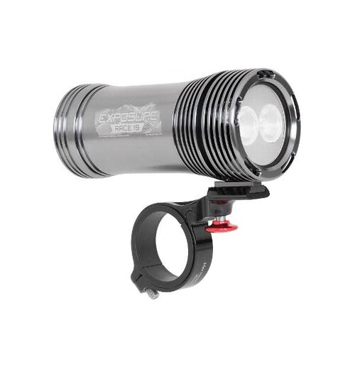 Exposure Race Mk19 Front Light Gun Metal Black - USB-C Charging