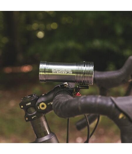 Exposure Race Mk19 Front Light Gun Metal Black - USB-C Charging