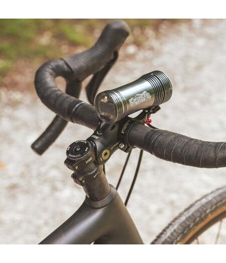 Exposure Race Mk19 Front Light Gun Metal Black - USB-C Charging