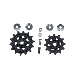 SRAM Rear Derailleur X-Sync Pulley Kit NX / SX Eagle (includes 12T Upper and 14T Lower Pulley with Bushings, 13mm and 14mm Pulley Bolts)