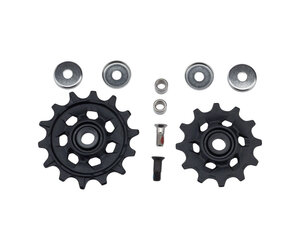 Rear Derailleur X-Sync Pulley Kit NX / SX Eagle (includes 12T Upper and 14T Lower Pulley with Bushings, 13mm and 14mm Pulley Bolts)