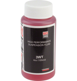 RockShox Suspension Oil 3 Weight (3wt) 120ml Bottle - Rear Shock Damper/Charger Damper