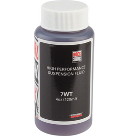 RockShox Suspension Oil 7 Weight (7wt) 120ml Bottle - Rear Shock Damper
