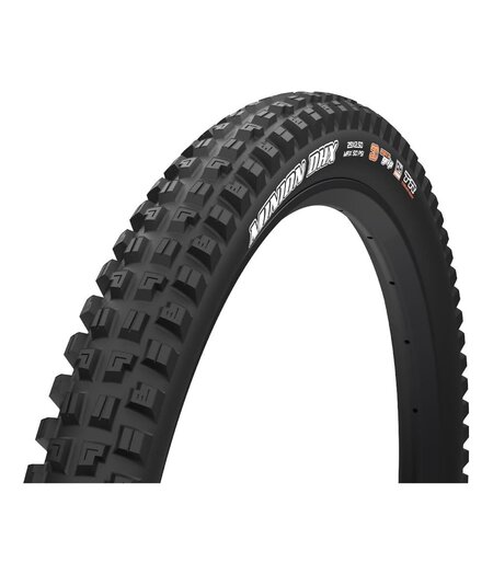 Maxxis Minion DHX - 27.5 x 2.50 3CG MaxxGrip DH TR (New DH) Folding 120x2TPI E-50