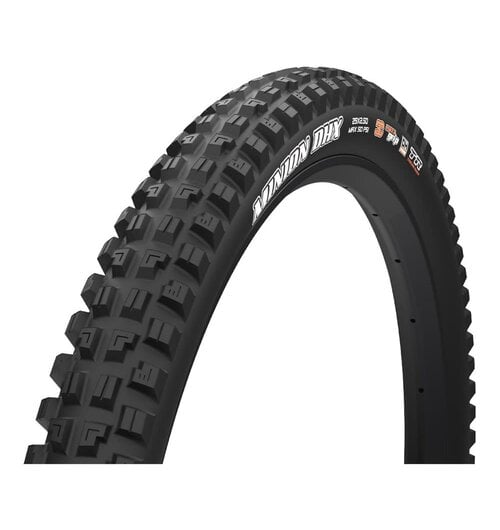 Maxxis Minion DHX - 27.5 x 2.50 3CG MaxxGrip DH TR (New DH) Folding 120x2TPI E-50