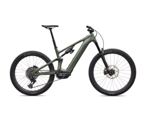 Turbo Levo 4 Pro - Satin Bottle Green / Silver Dust