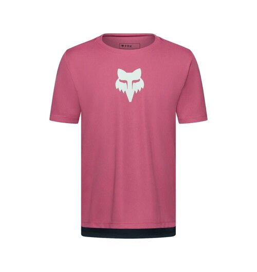 FOX Racing Apparel Youth Ranger Short Sleeve Jersey Fox Head Berry