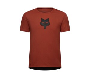 Youth Ranger Short Sleeve Jersey Fox Head Amber Scarlet