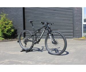 *USED* S-Works Epic 8 Satin Carbon / Metallic White Silver, size Medium