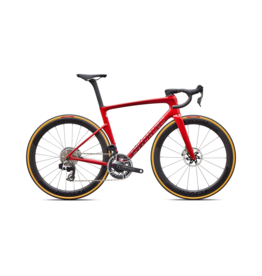 Specialized Tarmac SL9 S-Level - SRAM RED AXS Gloss Cayenne Metallic / 25% Red Tint Over Chrome