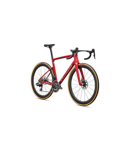 Specialized Tarmac SL9 S-Level - SRAM RED AXS Gloss Cayenne Metallic / 25% Red Tint Over Chrome