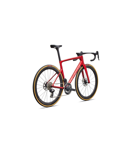 Specialized Tarmac SL9 S-Level - SRAM RED AXS Gloss Cayenne Metallic / 25% Red Tint Over Chrome