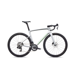 Specialized Tarmac SL9 Expert - SRAM Force AXS Gloss Silver Dust / Powder Lime