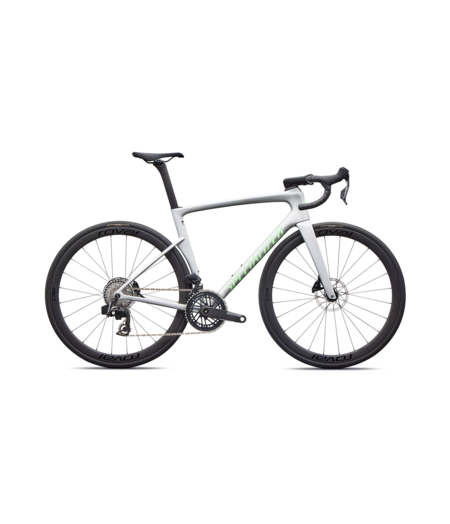 Specialized Tarmac SL9 Expert - SRAM Force AXS Gloss Silver Dust / Powder Lime