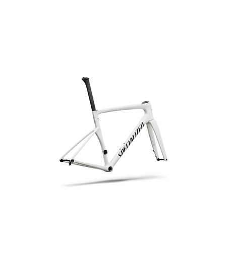 Specialized Tarmac SL9 Frameset FACT 10r Carbon Gloss White Silver Metallic / Tarmac Black