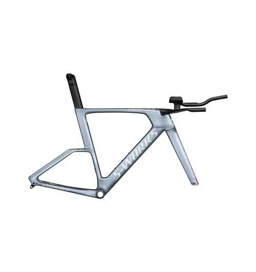 Specialized S-Works Shiv TT Disc Module Gloss Glacial Metallic / Red to Gold Pearl Edge Fade / Metallic White Silver