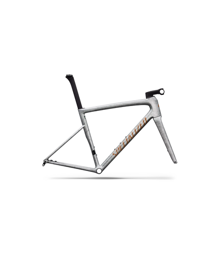 Specialized Tarmac SL8 Frameset Gloss Silver Dust / Shadow Silver Dry Impasto / Photon Orange Tint Over Silver Dust