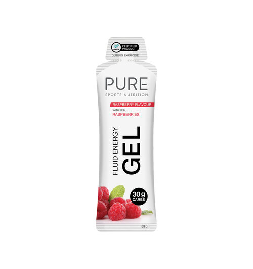 Pure Fluid Energy Gel 59g - Raspberry