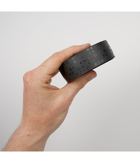 Burgh Hieroglyph Handlebar Tape Stealth