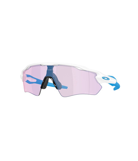 Oakley Radar Ev Path Matte White W/ Prizm Transitions Cobalt