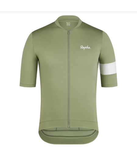 Rapha Men's Core Jersey Olive Green