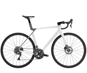 Madone SL 5 Gen 8 Gloss Crystal White/Matte Deep Smoke, size X-Large only.!