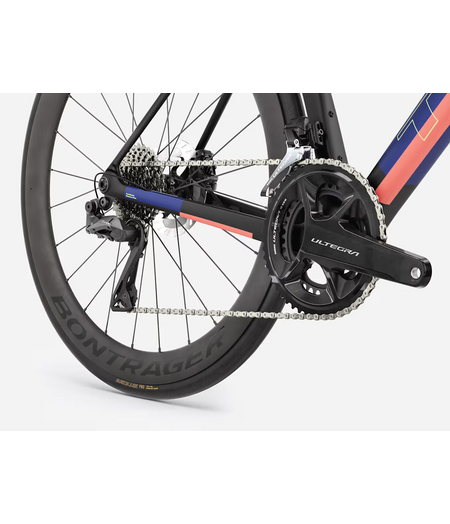Trek Madone SL 7 Gen 8 Matte Cobalt Blue/Trek Black/Living Coral