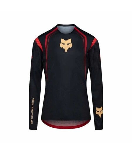 FOX Racing Apparel Flexair Jersey Goldstone SE Long Sleeve Black