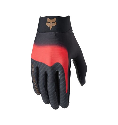 FOX Racing Apparel Flexair Glove Goldstone SE Long Finger Black