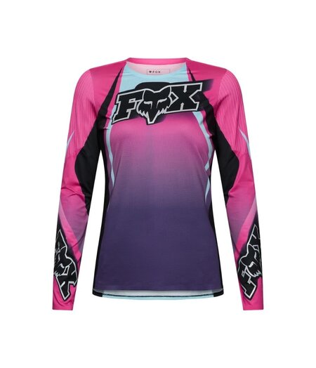 FOX Racing Apparel Women's Flexair Long Sleeve Jersey TS57 SE Pink