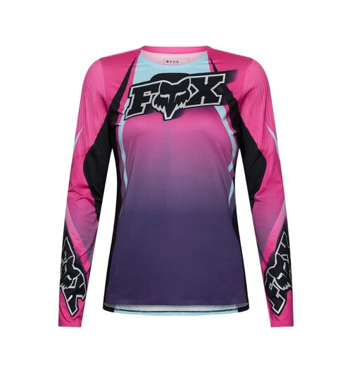 FOX Racing Apparel Women's Flexair Long Sleeve Jersey TS57 SE Pink