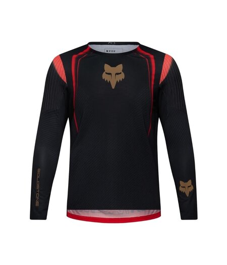 FOX Racing Apparel Youth Flexair Long Sleeve Jersey Goldstone SE Black