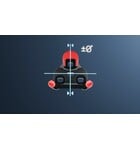 Shimano CL-SL100 (Red) SPD-SLR Cleat (0 Degrees +/- Float)