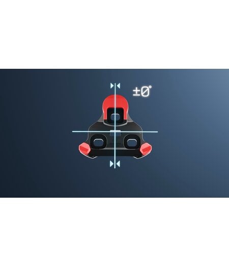 Shimano CL-SL100 (Red) SPD-SLR Cleat (0 Degrees +/- Float)